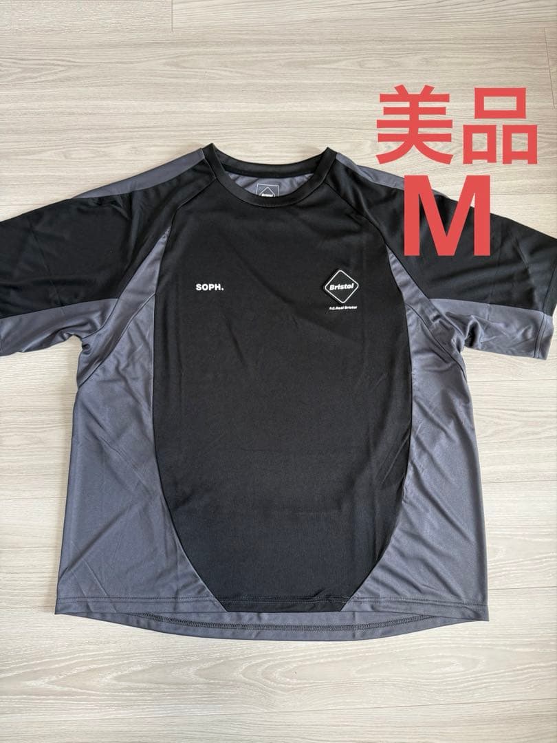 F.C.Real Bristol SOPH. Tシャツ ブラック/グレー　ソフ