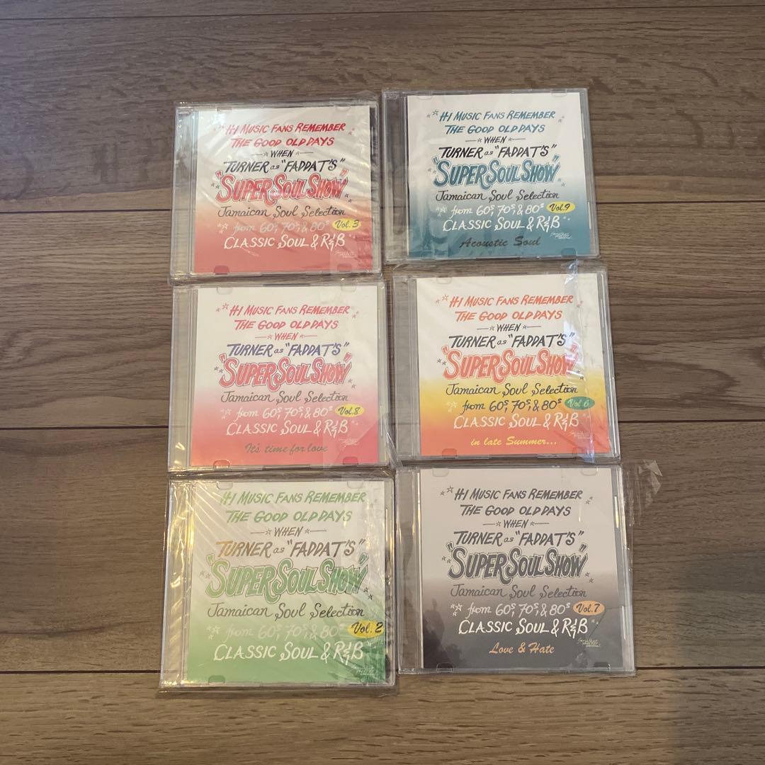 SUPER SOUL SHOW 2・3・6・7・8・9 セット