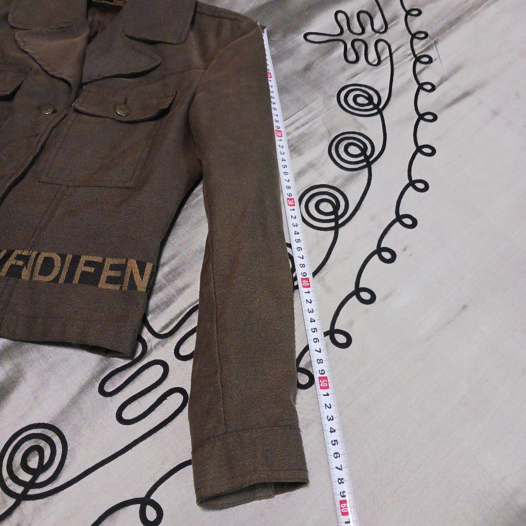 《希少》FENDI フェンディ ブラウン テーラードジャケット　※ファー無し