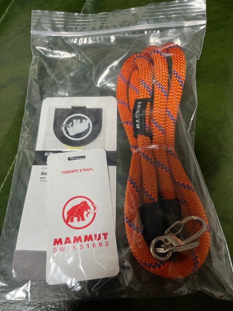 MAMMUT Yosemiteストラップ　スマホストラップ ヨセミテ