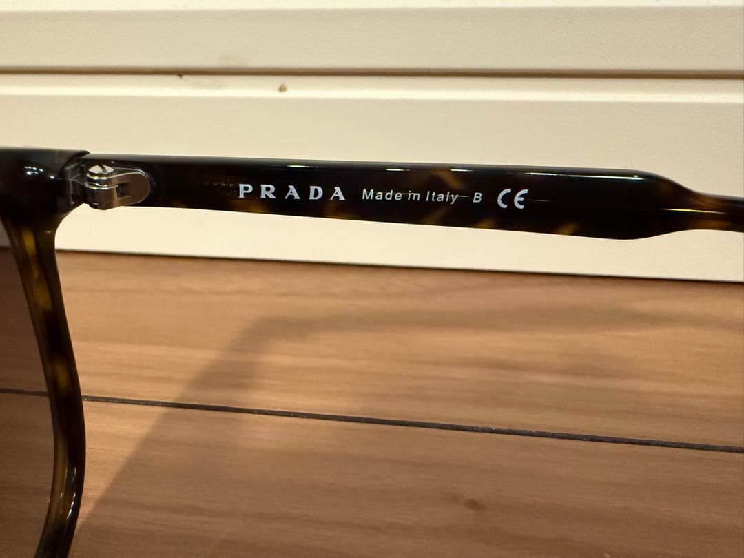 PRADA プラダ　トータスサングラス ケース付き　超美品