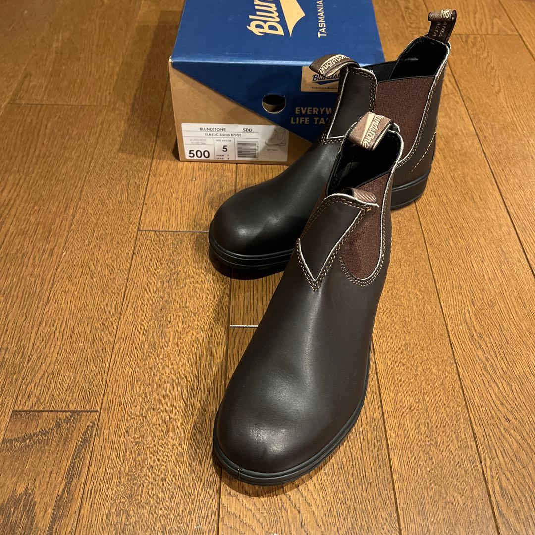 靴 BLUNDSTONE 500 #5 BROWN