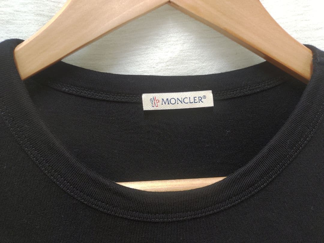 ◆MONCLER 21ss MAGLIA T-SHIRT フロッキープリント