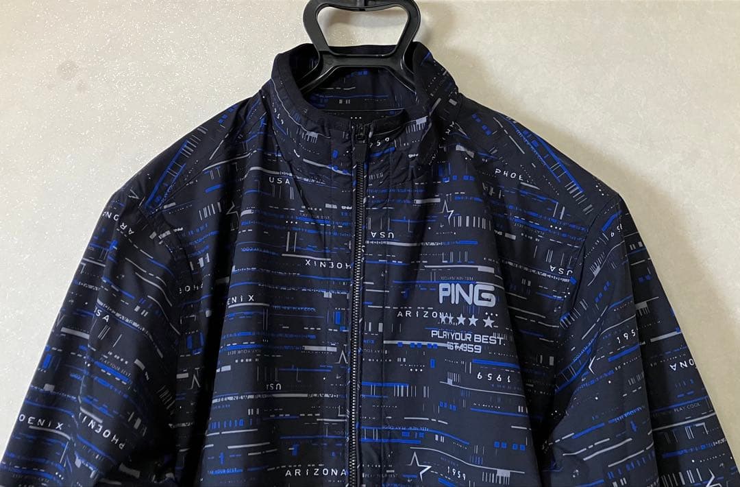 ping ゴルフウェア メンズ ストレッチ フルジップブルゾン 未使用タグ付XL