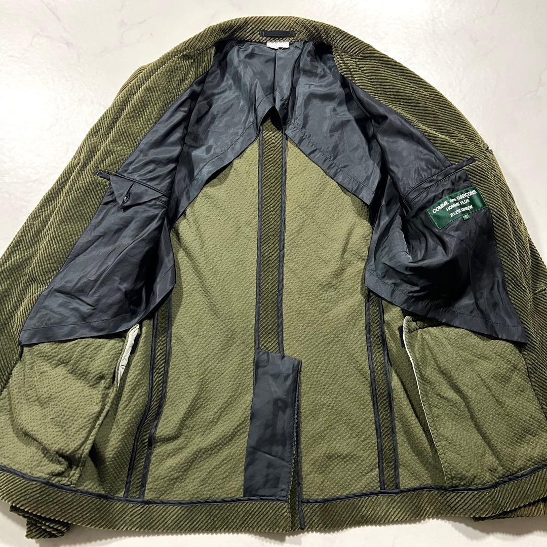 コムデギャルソンオムプリュス EVER GREEN コーデュロイ ジャケット S