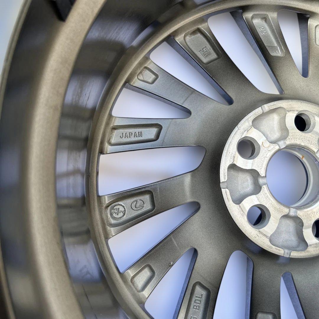 レクサス　ES300h 純正18インチ クロム仕上げアルミホイール1本