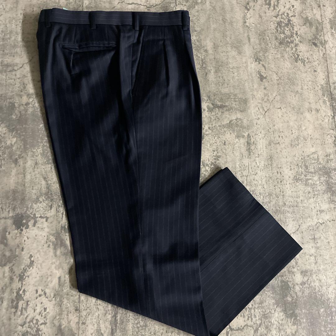 極美品 Apollo特注 GUCCI ネクタイ 極上ウール ダブルスーツ