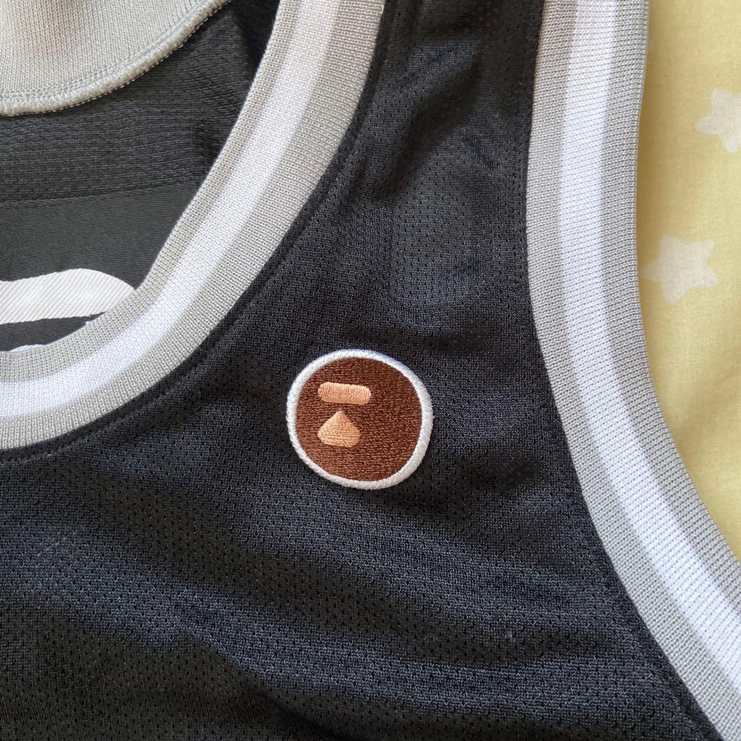 A BATHING APE エイプ　バスケットボールタンクトップ