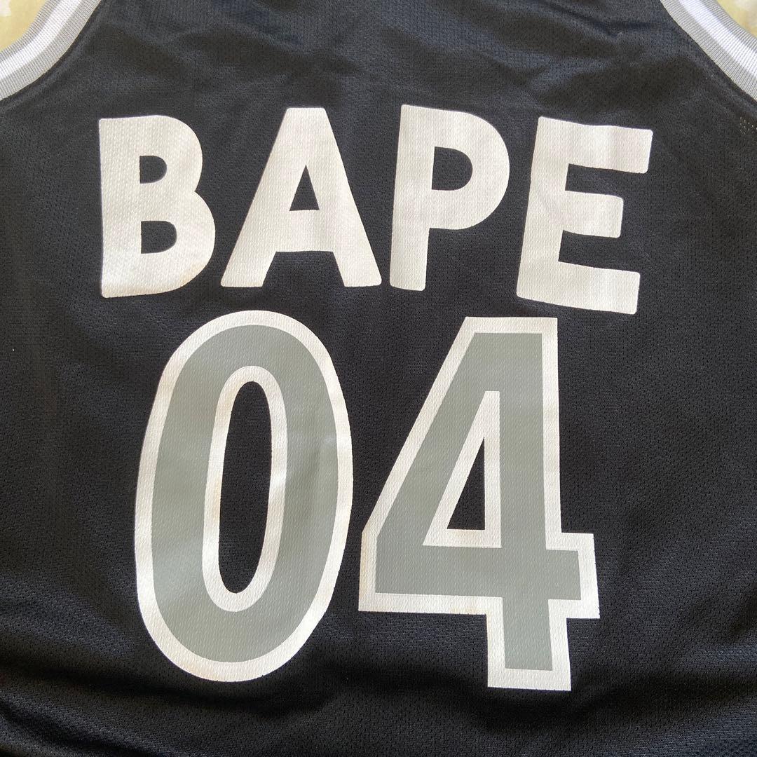A BATHING APE エイプ　バスケットボールタンクトップ