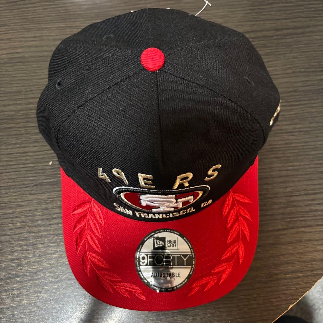 K*X様 新品 未使用品 ニューエラ キャップ SF 9FORTY 赤　黒　スナ