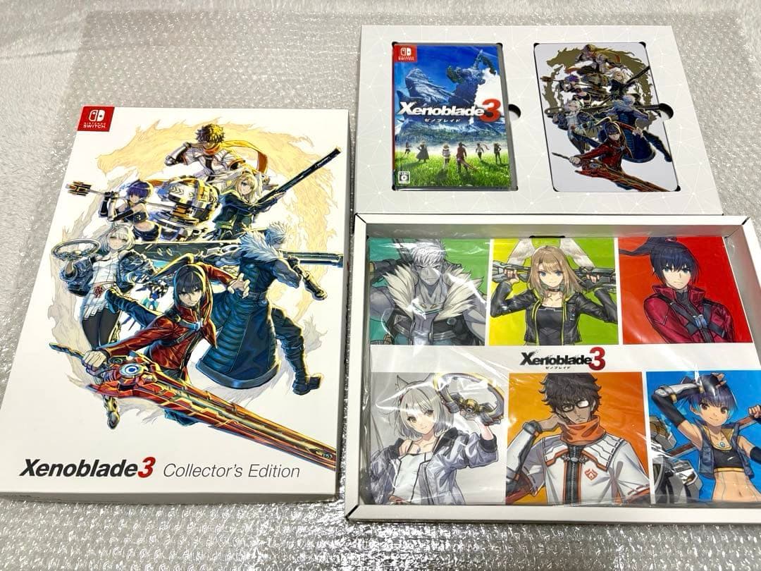 【ソフト無し・特典のみ】ゼノブレイド1、2、3 コレクターズエディション