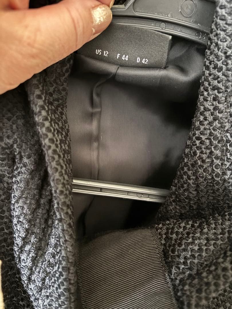 定価50万　アクリス　ブラック スプリングコート