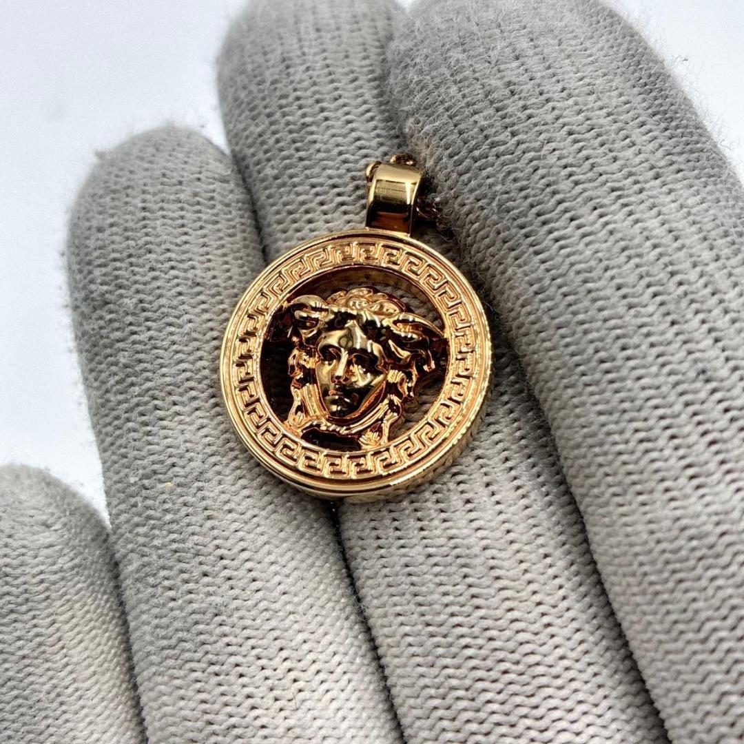 セイン　VERSACE メドゥーサ メデューサ ネックレス ゴールド