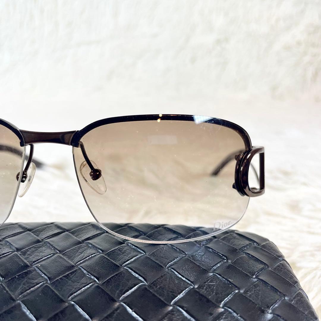極美品　Christian Dior　DIORLY　EPZ46　ブラウンレンズ