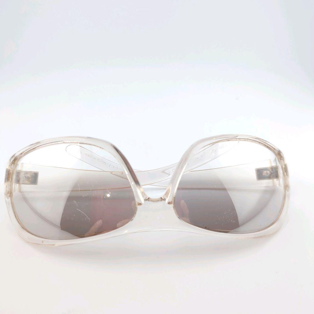GUCCI グッチ GG1414/S クリアフレーム サングラス ロゴ金具