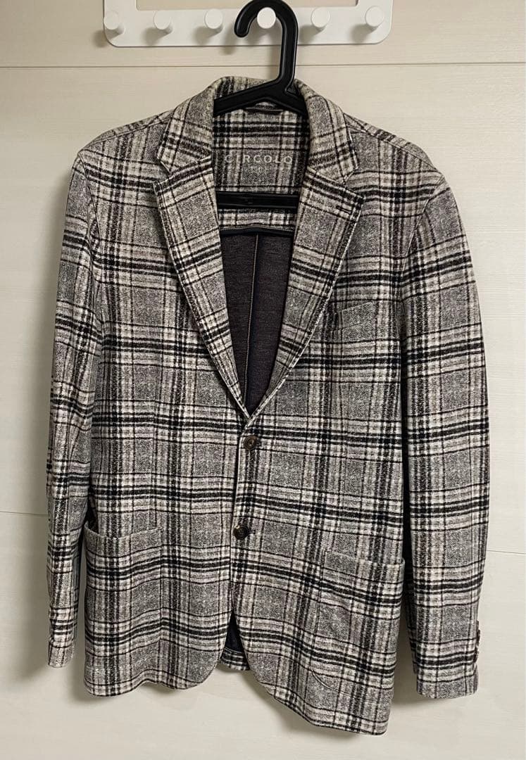 干場義雅氏着用CIRCOLO 1901コットン ストレッチ ジャージージャケット