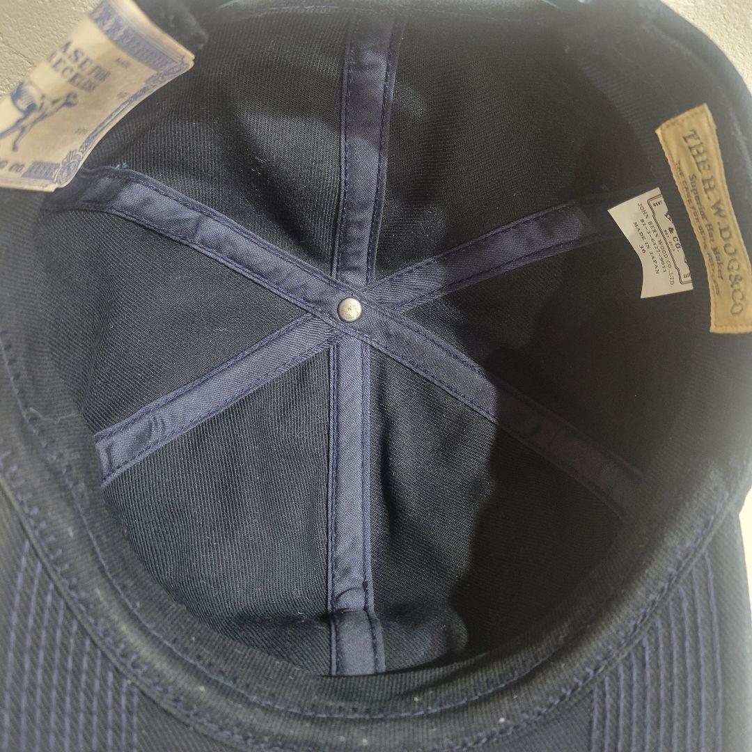 THE H.W.DOG&Co. トラッカーキャップ ネイビー サイズ36