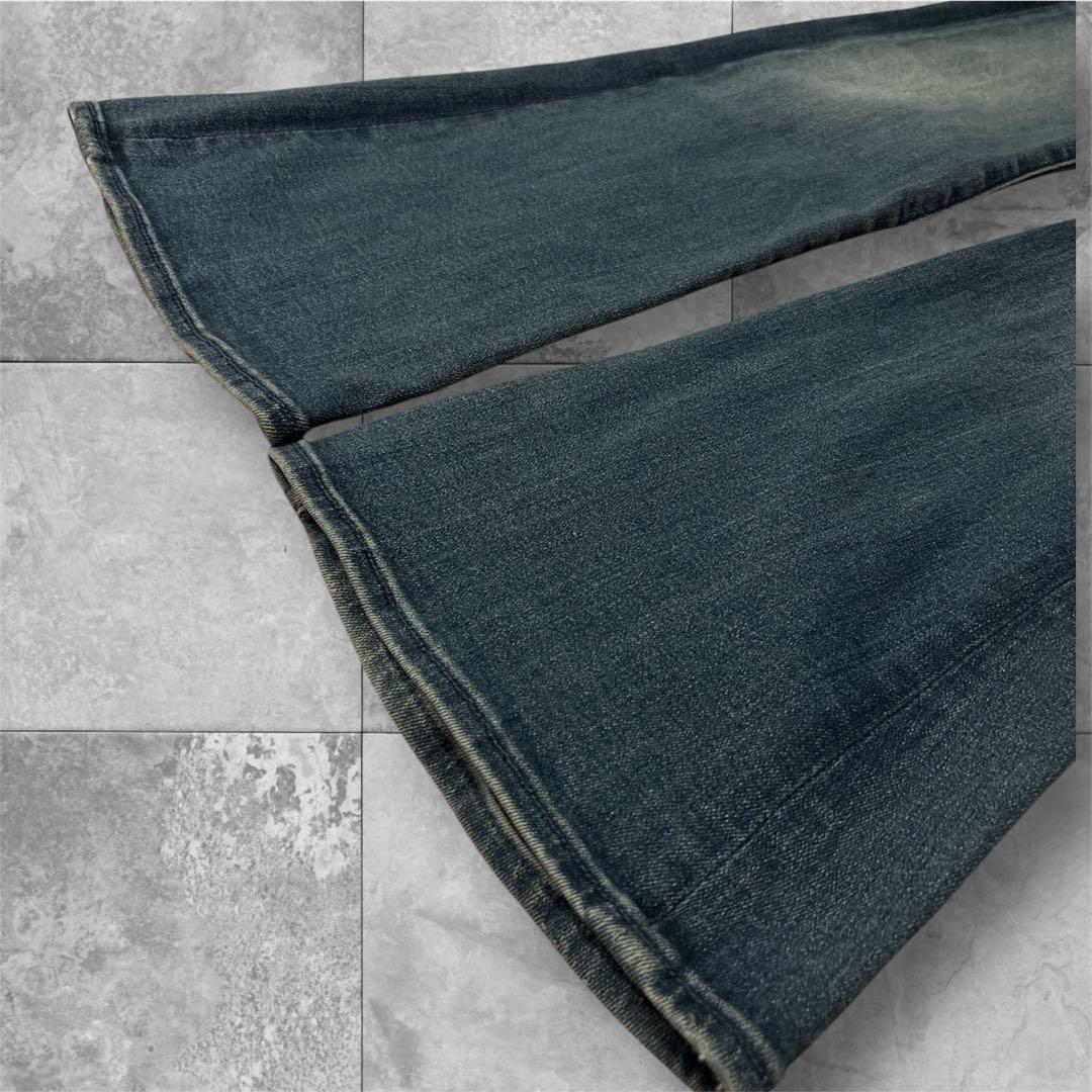 MOTHER THE WEEKENDER 28 USA製 フレアデニム　L