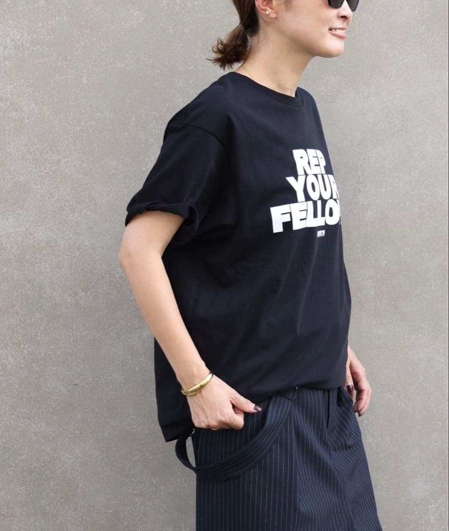 Deuxieme Classe 別注　アメリカーナ　BIGTシャツ　ブラック