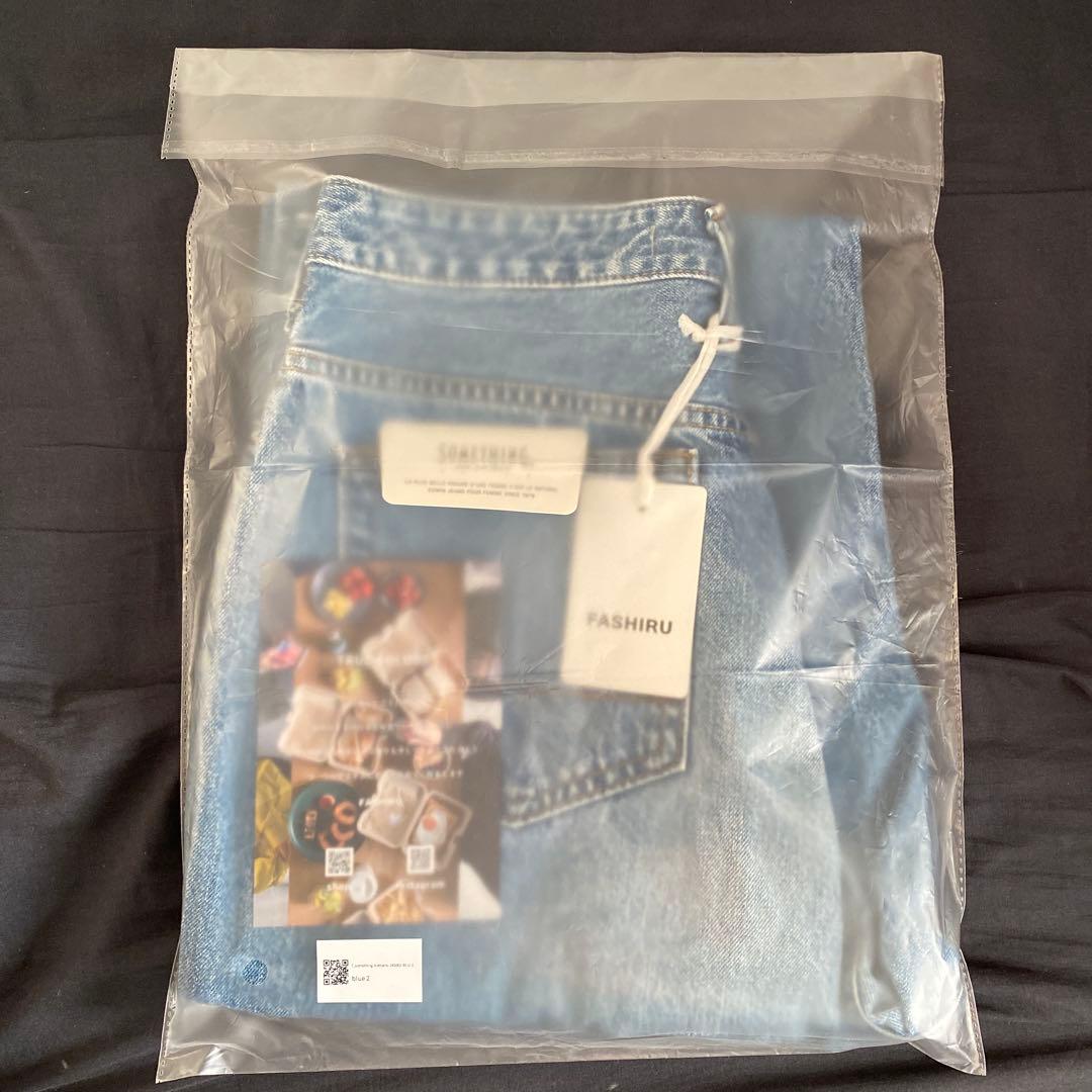 FASHIRU SOMETHING baggy fit Jeans デニム