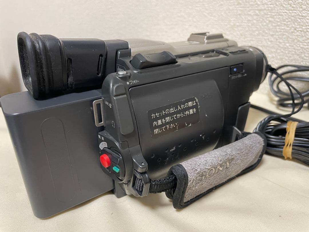 SONY ビデオカメラ DCR-PC9 動作品 miniDVダビング用に