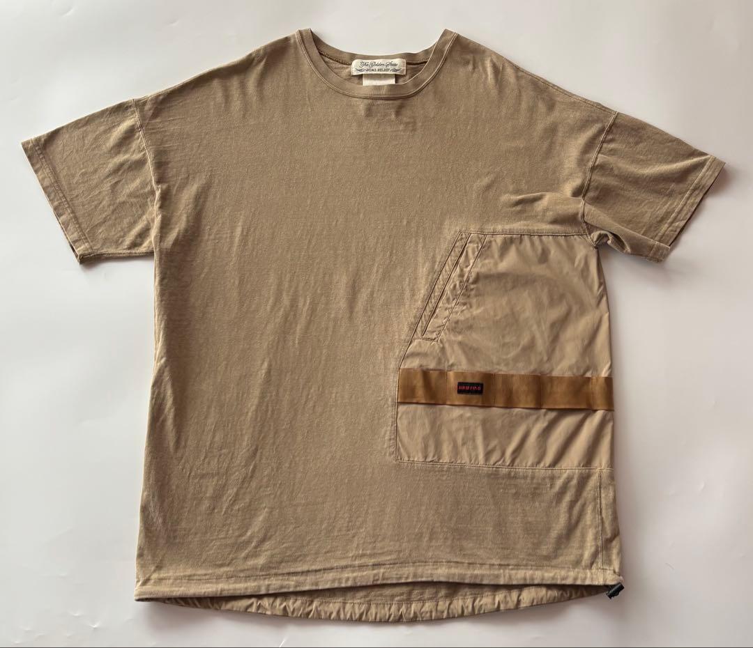 BRIEFING×REMI RELIEF コラボ Tシャツ M ベージュ