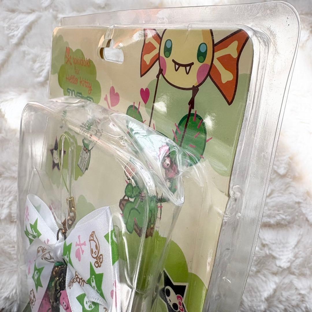 激レア　サンリオ　ハローキティー　tokidoki コラボ　ストラップ　サボテン