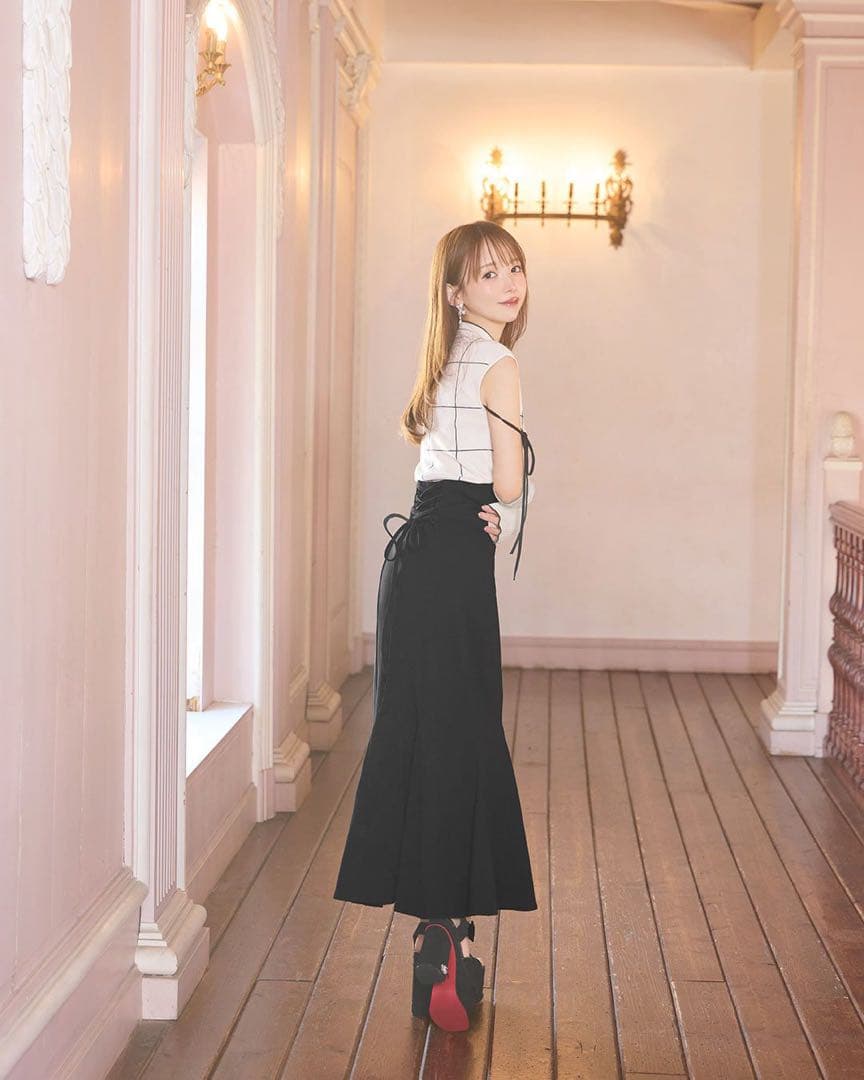 限定出品 ミシェルマカロン 大人の美脚スカート マーメイドスカートXSサイズ