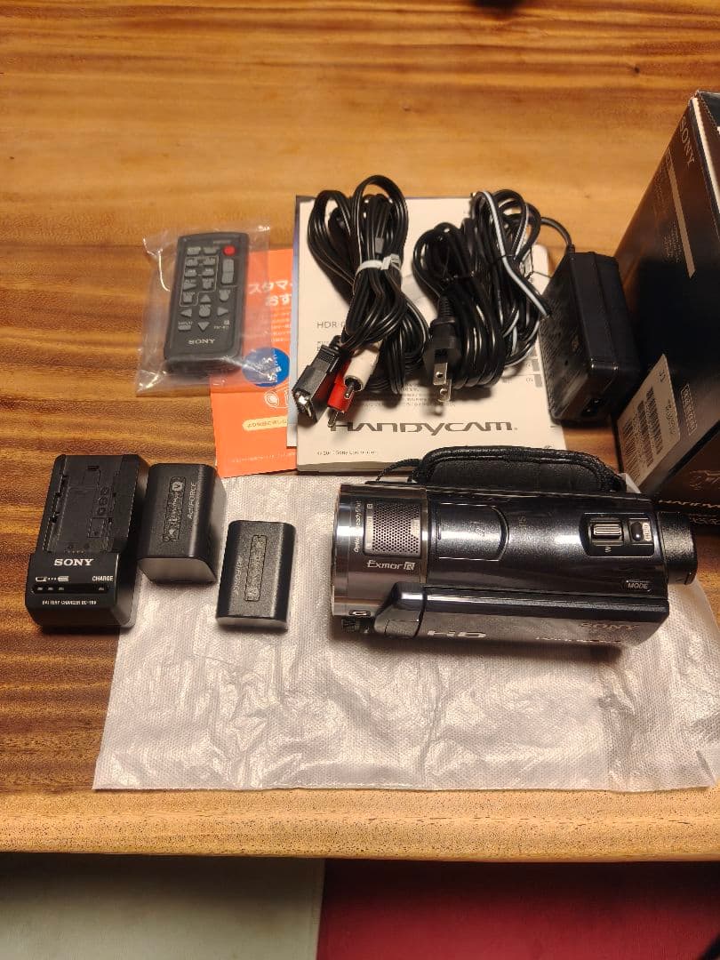 SONY ハンディカム HDR-CX550V 完動品