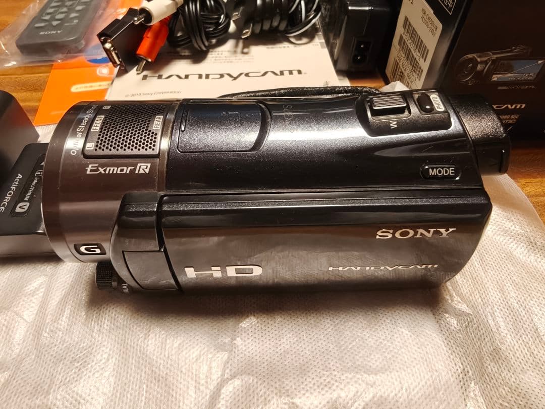 SONY ハンディカム HDR-CX550V 完動品