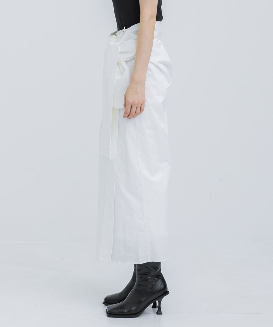 イロット IIROT COTTON WRAP SKIRT