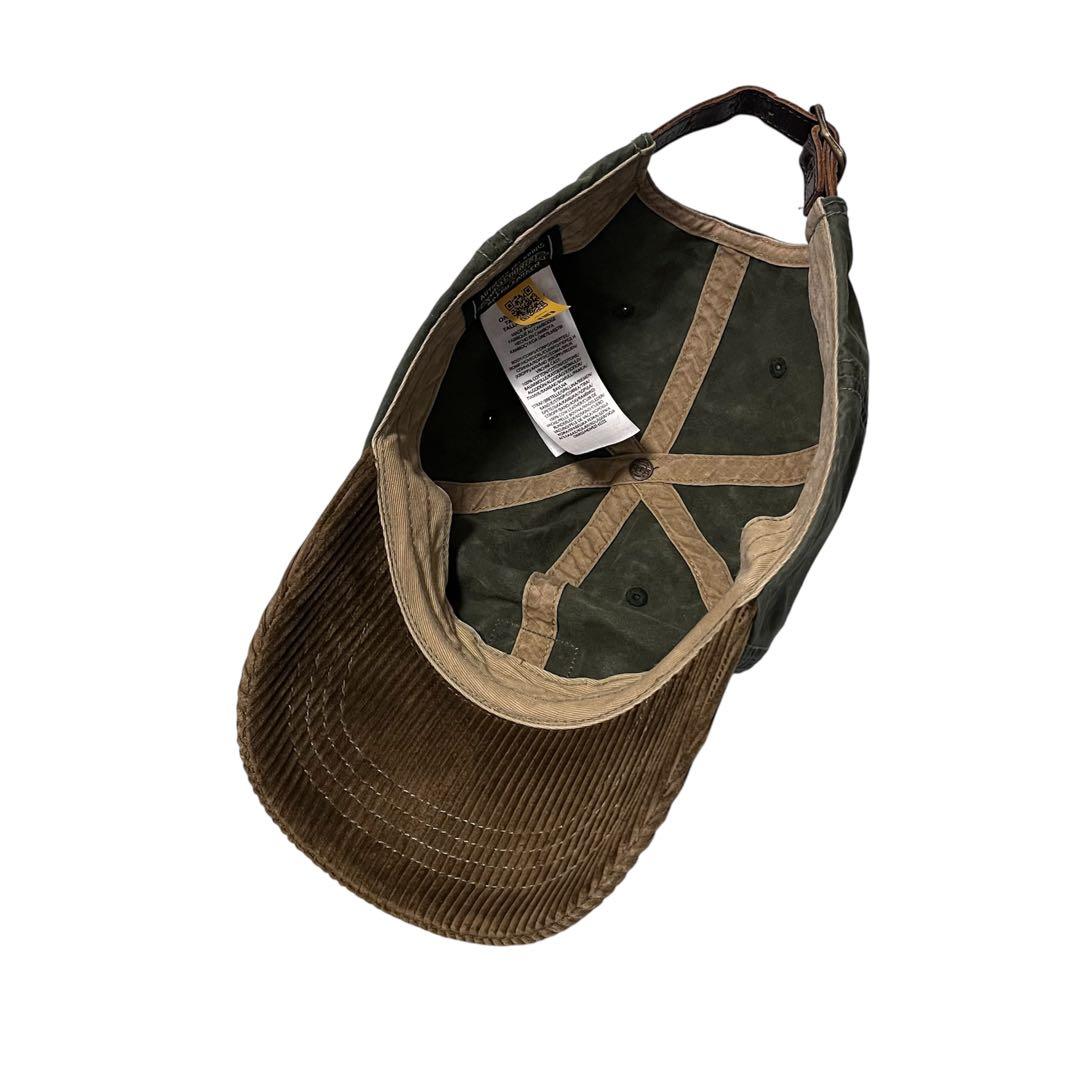 POLO COUNTRY RALPH LAUREN オイルドクロス キャップ