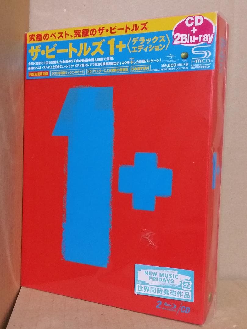 新品 ザ・ビートルズ 1+ デラックスエディション 限定盤 CD+2BD