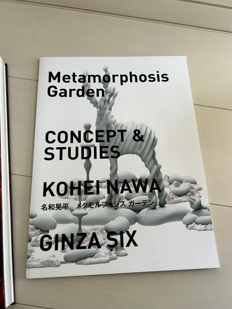 【極美品】名和晃平サイン入り『MORPHOSIS』画集