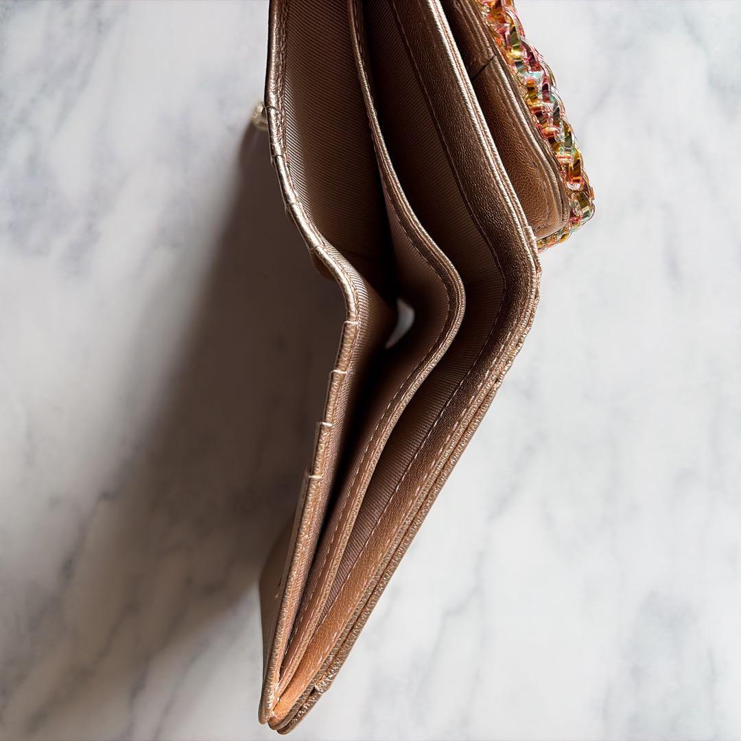 アンテプリマ ミスクリオパール2 二つ折り財布 マルチ ワイヤー 未使用品