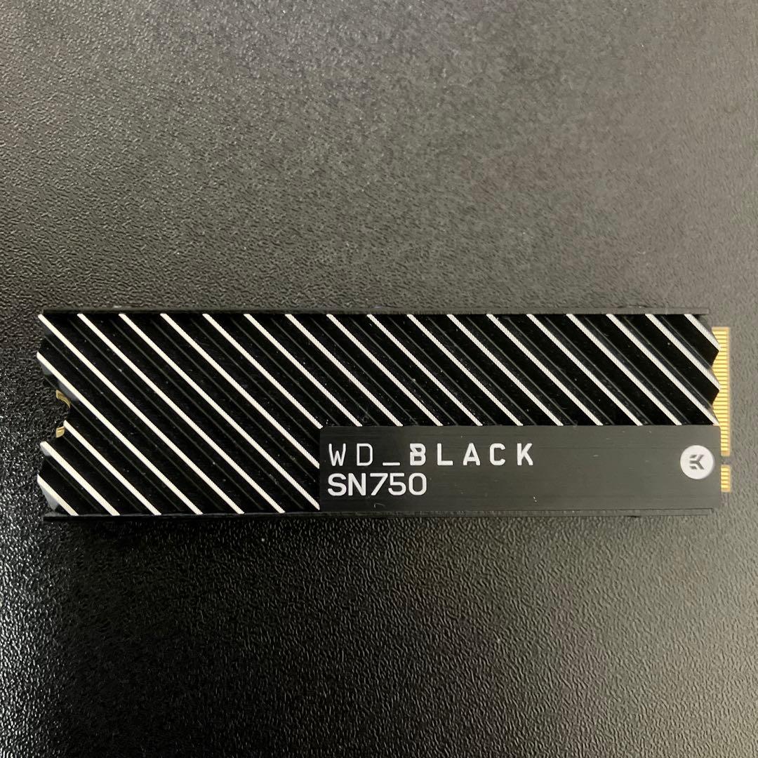 WD_BLACK SN750 1TB NVMe SSD 中古品