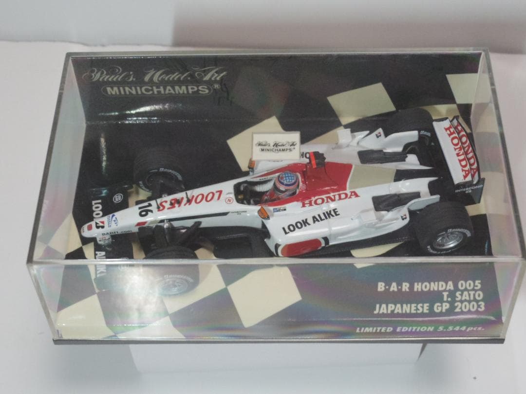 ミニカー MINICHAMPS BAR HONDA 005 JAPANESE GP