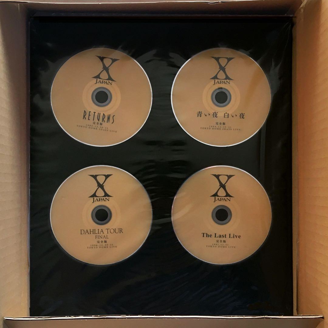 X JAPAN 非売品 DOME LIVE 4DVD BOX購入者応募当選品