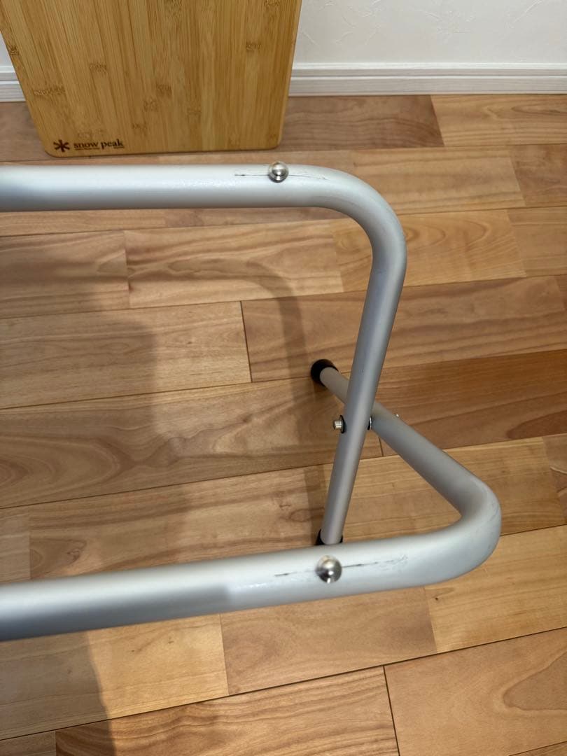  Peak フォールディングシェルフ　ロング竹 アウトドアテーブル②