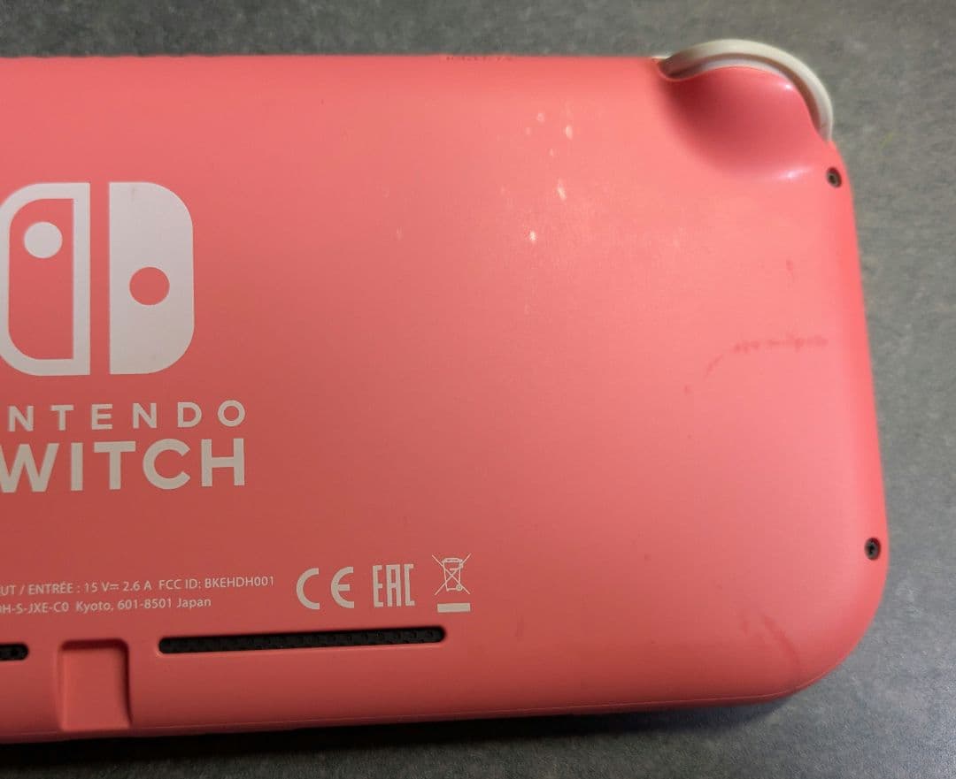 Nintendo Switch Lite コーラル 本体 ACアダプター付き