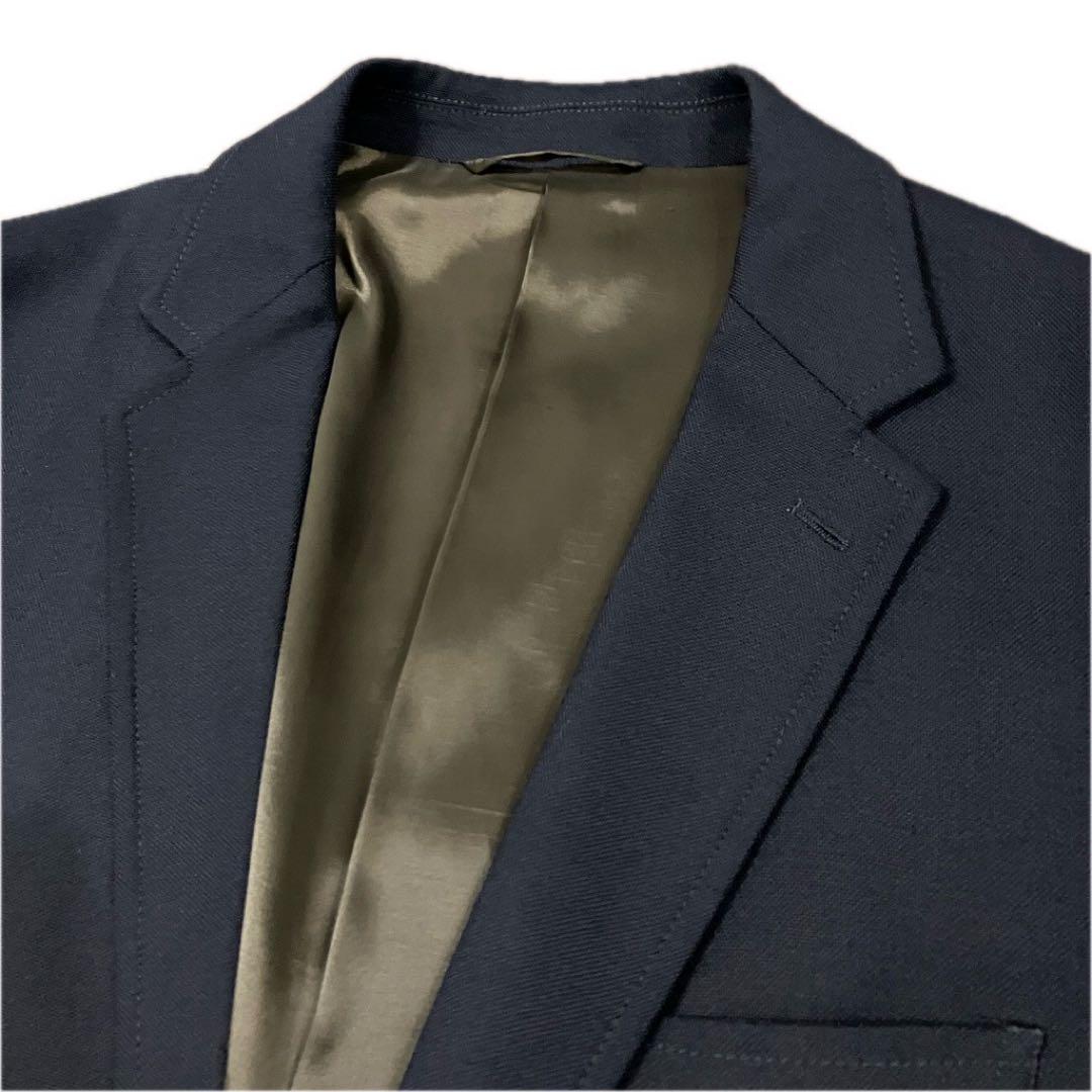 green label relaxing ホップサック ブレザー L ネイビー