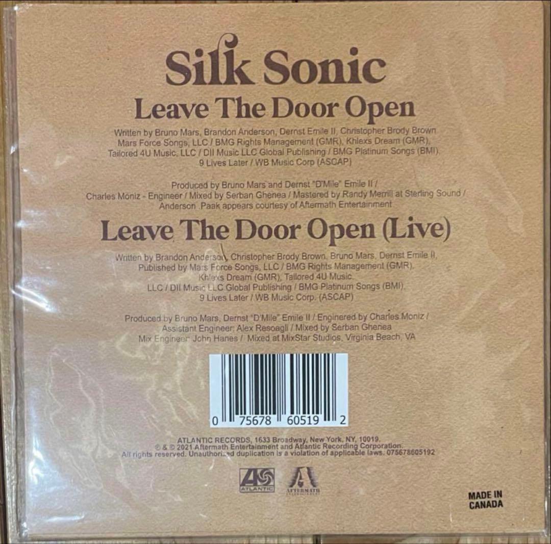 Silk Sonic 初正規7インチ Bruno Mars 新品 未聴盤