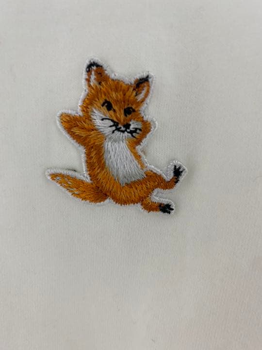 メゾンキツネ 白 Tシャツ