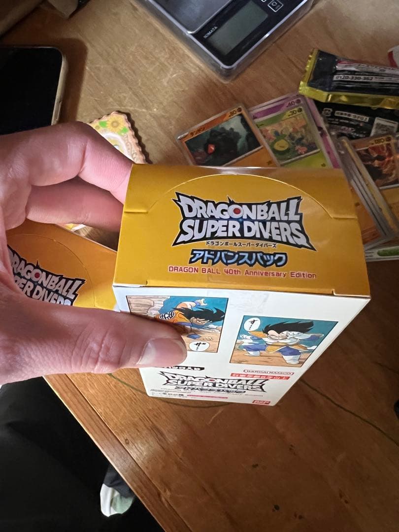 新品未開封　ドラゴンボールスーパーダイバーズ アドバンスパック40th 2BOX