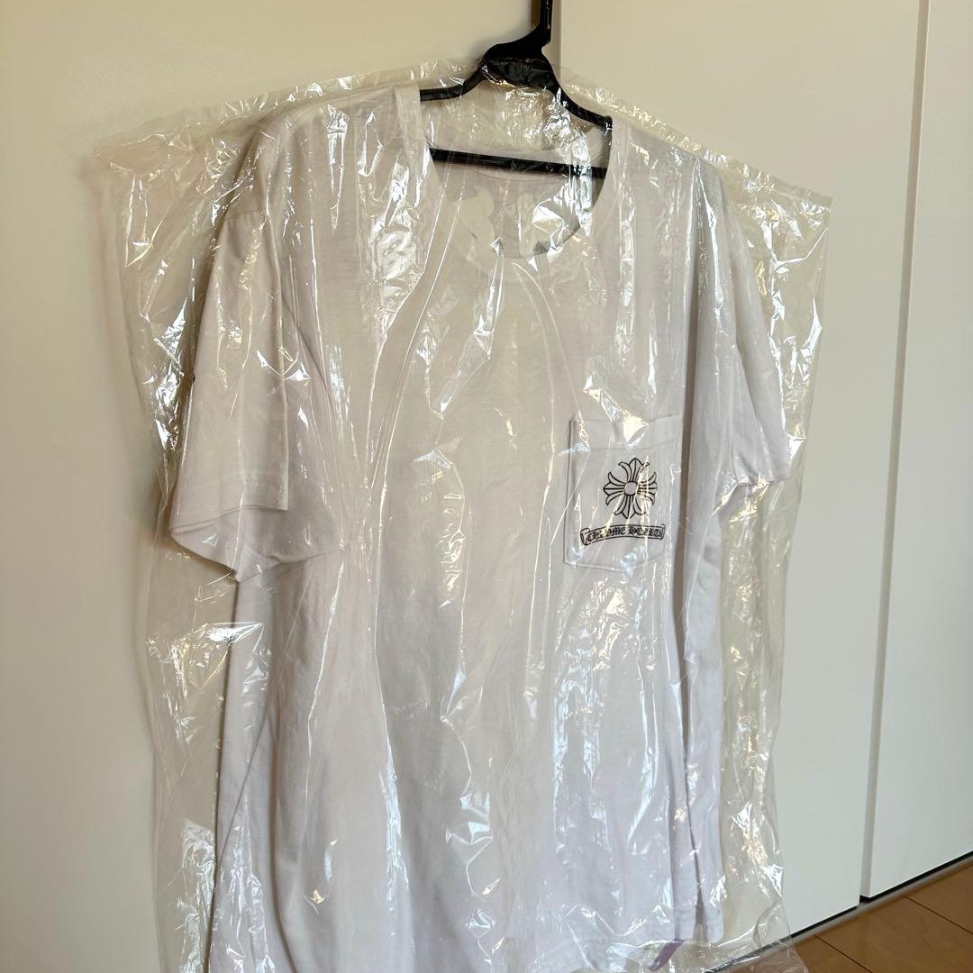 CHROME HEARTS クロムハーツ　ロゴ　ホワイト　Tシャツ　Lサイズ