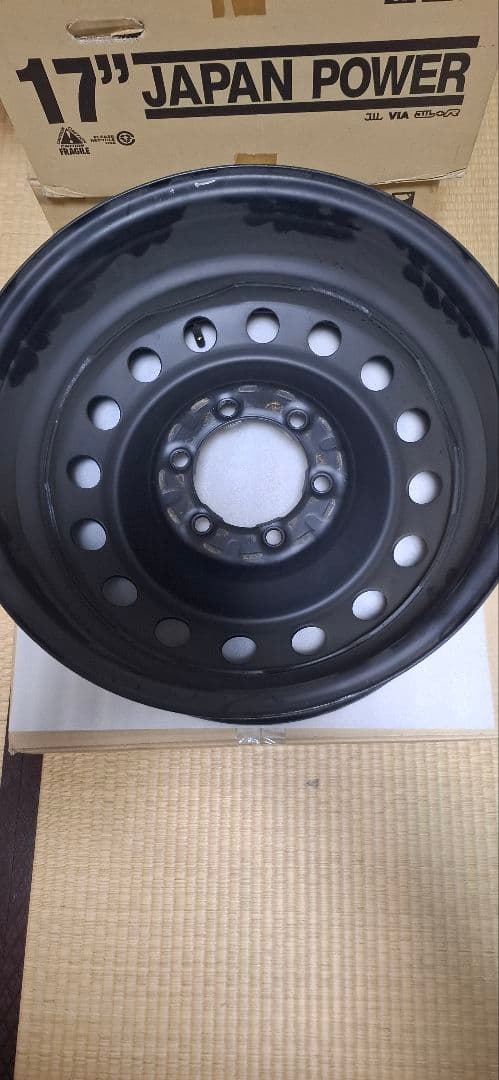 トヨタFJクルーザー　純正　鉄チンホイール　4本