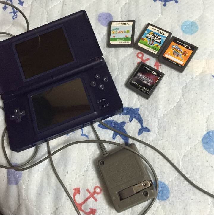DSライト（充電器とソフトとDS入れ付き）