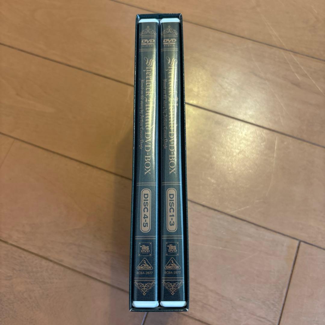 シャーロックホームズ　DVD BOX 6枚入り