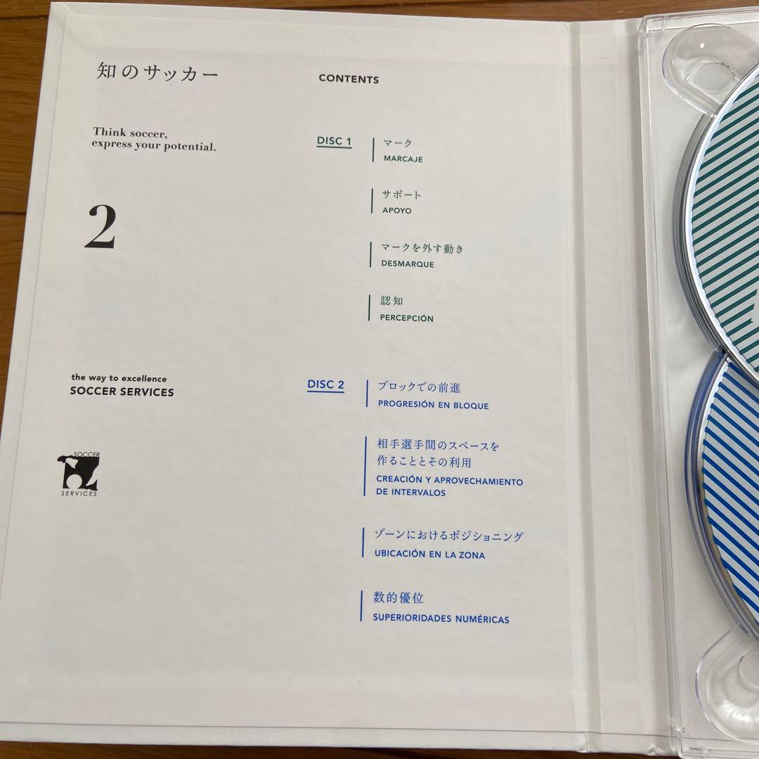 知のサッカー 2 DVD 2枚