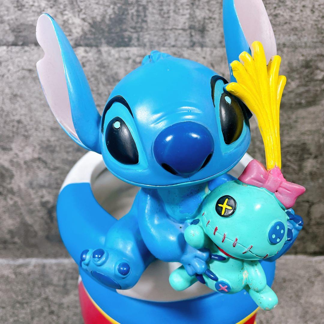 希少　セトクラフト　スティッチ　傘立て ディズニー　ひび割れあり